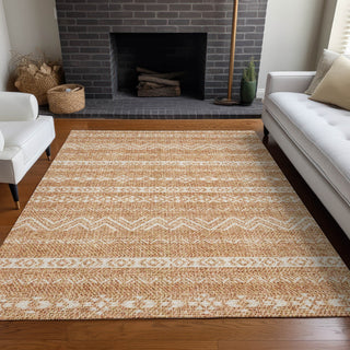 Piper Looms Mayfield Southwest AMF803 Terracotta Machine Washable Area Rug Lifestyle Image Feature