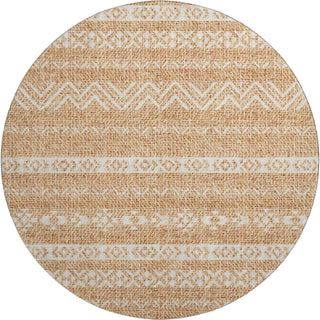 Piper Looms Mayfield Southwest AMF803 Terracotta Machine Washable Area Rug Round Main Image