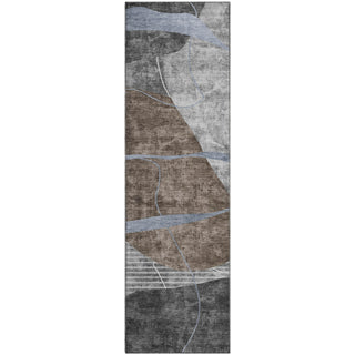 Piper Looms Mayfield Modern AMF804 Chocolate Machine Washable Area Rug Runner Main Image