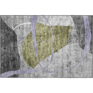 Piper Looms Mayfield Modern AMF804 Olive Machine Washable Area Rug Scatter Main Image