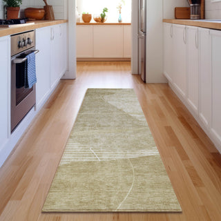 Piper Looms Mayfield Modern AMF805 Beige Machine Washable Area Rug Runner Lifestyle Image Feature
