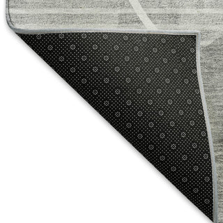 Piper Looms Mayfield Modern AMF805 Gray Machine Washable Area Rug Backing Image