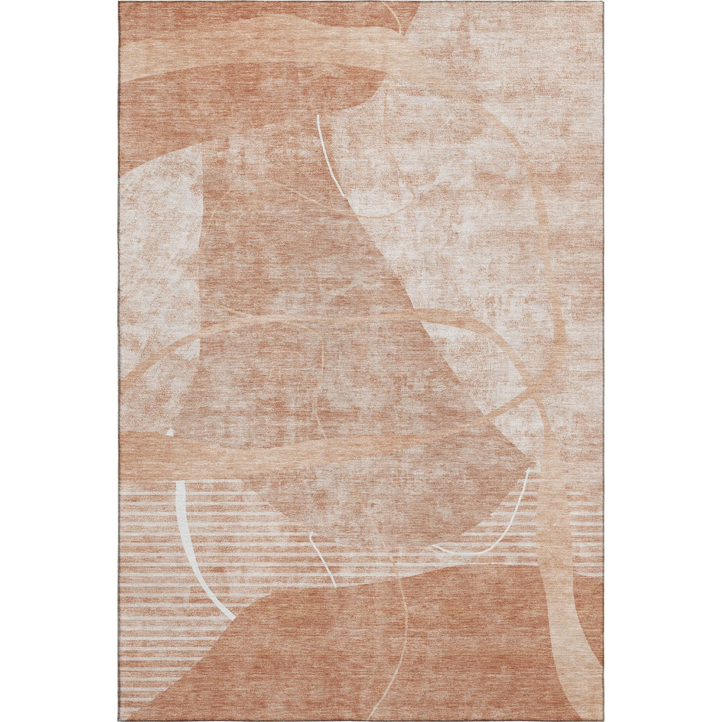 Piper Looms Mayfield Modern AMF805 Salmon Machine Washable Area Rug main image