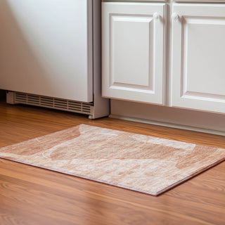 Piper Looms Mayfield Modern AMF805 Salmon Machine Washable Area Rug Scatter Lifestyle Image Feature