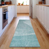 Piper Looms Mayfield Modern AMF805 Turquoise Machine Washable Area Rug Runner Lifestyle Image Feature