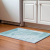 Piper Looms Mayfield Modern AMF805 Turquoise Machine Washable Area Rug Scatter Lifestyle Image Feature