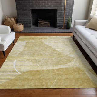 Piper Looms Mayfield Modern AMF805 Wheat Machine Washable Area Rug Lifestyle Image Feature