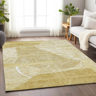 Piper Looms Mayfield Modern AMF805 Wheat Machine Washable Area Rug Lifestyle Image Feature