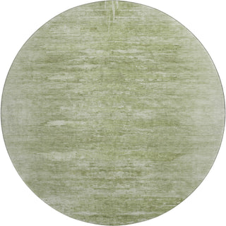 Piper Looms Mayfield Modern AMF806 Aloe Machine Washable Area Rug Round Main Image