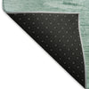 Piper Looms Mayfield Modern AMF806 Aqua Machine Washable Area Rug Backing Image