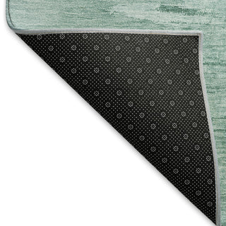 Piper Looms Mayfield Modern AMF806 Aqua Machine Washable Area Rug Backing Image
