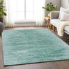 Piper Looms Mayfield Modern AMF806 Aqua Machine Washable Area Rug Lifestyle Image Feature