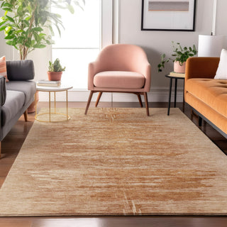 Piper Looms Mayfield Modern AMF806 Salmon Machine Washable Area Rug Lifestyle Image Feature