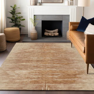 Piper Looms Mayfield Modern AMF806 Salmon Machine Washable Area Rug Lifestyle Image Feature
