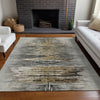 Piper Looms Mayfield Modern AMF807 Gray Machine Washable Area Rug Lifestyle Image Feature