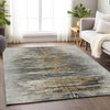 Piper Looms Mayfield Modern AMF807 Gray Machine Washable Area Rug Lifestyle Image Feature