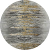 Piper Looms Mayfield Modern AMF807 Gray Machine Washable Area Rug Round Main Image