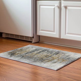 Piper Looms Mayfield Modern AMF807 Gray Machine Washable Area Rug Scatter Lifestyle Image Feature