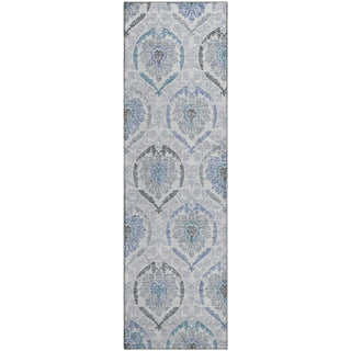 Piper Looms Mayfield Medallions AMF808 Blue Machine Washable Area Rug Runner Main Image