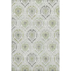 Piper Looms Mayfield Medallions AMF808 Green Machine Washable Area Rug main image