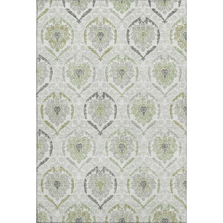 Piper Looms Mayfield Medallions AMF808 Green Machine Washable Area Rug main image