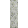 Piper Looms Mayfield Medallions AMF808 Green Machine Washable Area Rug Runner Main Image