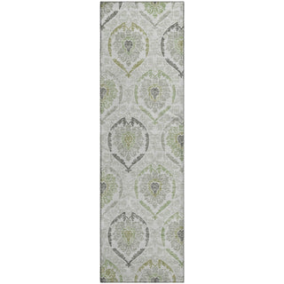 Piper Looms Mayfield Medallions AMF808 Green Machine Washable Area Rug Runner Main Image