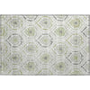 Piper Looms Mayfield Medallions AMF808 Green Machine Washable Area Rug Scatter Main Image