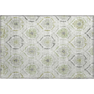 Piper Looms Mayfield Medallions AMF808 Green Machine Washable Area Rug Scatter Main Image