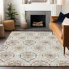 Piper Looms Mayfield Medallions AMF808 Ivory Machine Washable Area Rug Lifestyle Image Feature