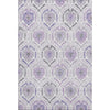 Piper Looms Mayfield Medallions AMF808 Purple Machine Washable Area Rug main image