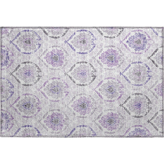 Piper Looms Mayfield Medallions AMF808 Purple Machine Washable Area Rug Scatter Main Image