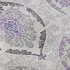Piper Looms Mayfield Medallions AMF808 Purple Machine Washable Area Rug Swatch Image