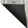 Piper Looms Mayfield Medallions AMF808 Silver Machine Washable Area Rug Backing Image