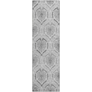 Piper Looms Mayfield Medallions AMF808 Silver Machine Washable Area Rug Runner Main Image