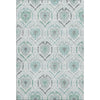 Piper Looms Mayfield Medallions AMF808 Teal Machine Washable Area Rug main image