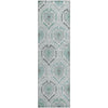 Piper Looms Mayfield Medallions AMF808 Teal Machine Washable Area Rug Runner Main Image