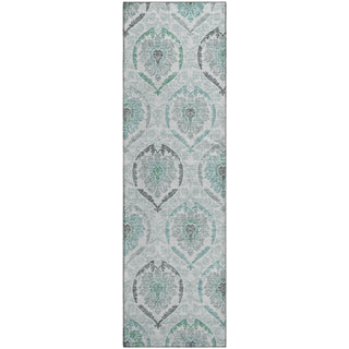 Piper Looms Mayfield Medallions AMF808 Teal Machine Washable Area Rug Runner Main Image