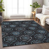 Piper Looms Mayfield Medallions AMF809 Blue Machine Washable Area Rug Lifestyle Image Feature