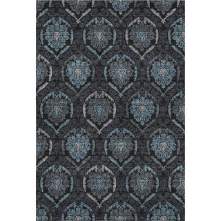 Piper Looms Mayfield Medallions AMF809 Blue Machine Washable Area Rug main image