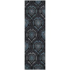 Piper Looms Mayfield Medallions AMF809 Blue Machine Washable Area Rug Runner Main Image
