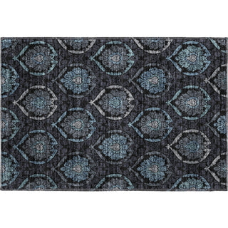 Piper Looms Mayfield Medallions AMF809 Blue Machine Washable Area Rug Scatter Main Image