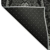 Piper Looms Mayfield Medallions AMF809 Gray Machine Washable Area Rug Backing Image