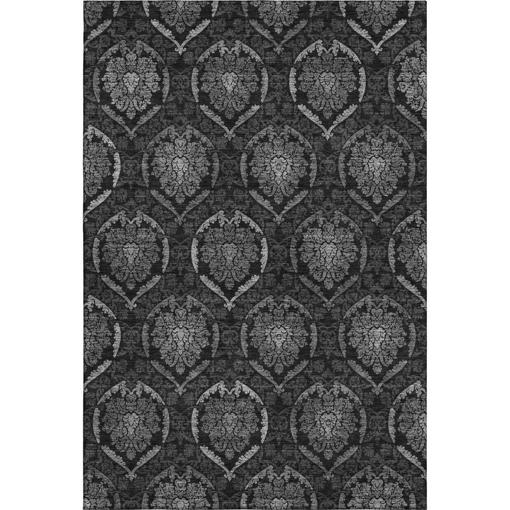 Piper Looms Mayfield Medallions AMF809 Gray Machine Washable Area Rug main image