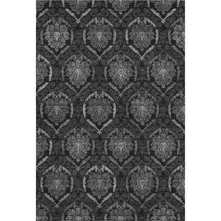 Piper Looms Mayfield Medallions AMF809 Gray Machine Washable Area Rug main image