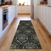 Piper Looms Mayfield Medallions AMF809 Green Machine Washable Area Rug Runner Lifestyle Image Feature