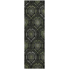 Piper Looms Mayfield Medallions AMF809 Green Machine Washable Area Rug Runner Main Image
