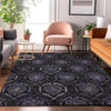 Piper Looms Mayfield Medallions AMF809 Purple Machine Washable Area Rug Lifestyle Image Feature