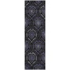 Piper Looms Mayfield Medallions AMF809 Purple Machine Washable Area Rug Runner Main Image