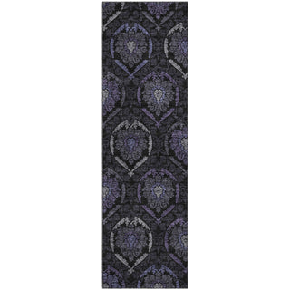 Piper Looms Mayfield Medallions AMF809 Purple Machine Washable Area Rug Runner Main Image
